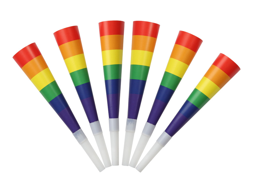 Regnbue Tudehorn - 6 Festlige Horn til Pride Fejring