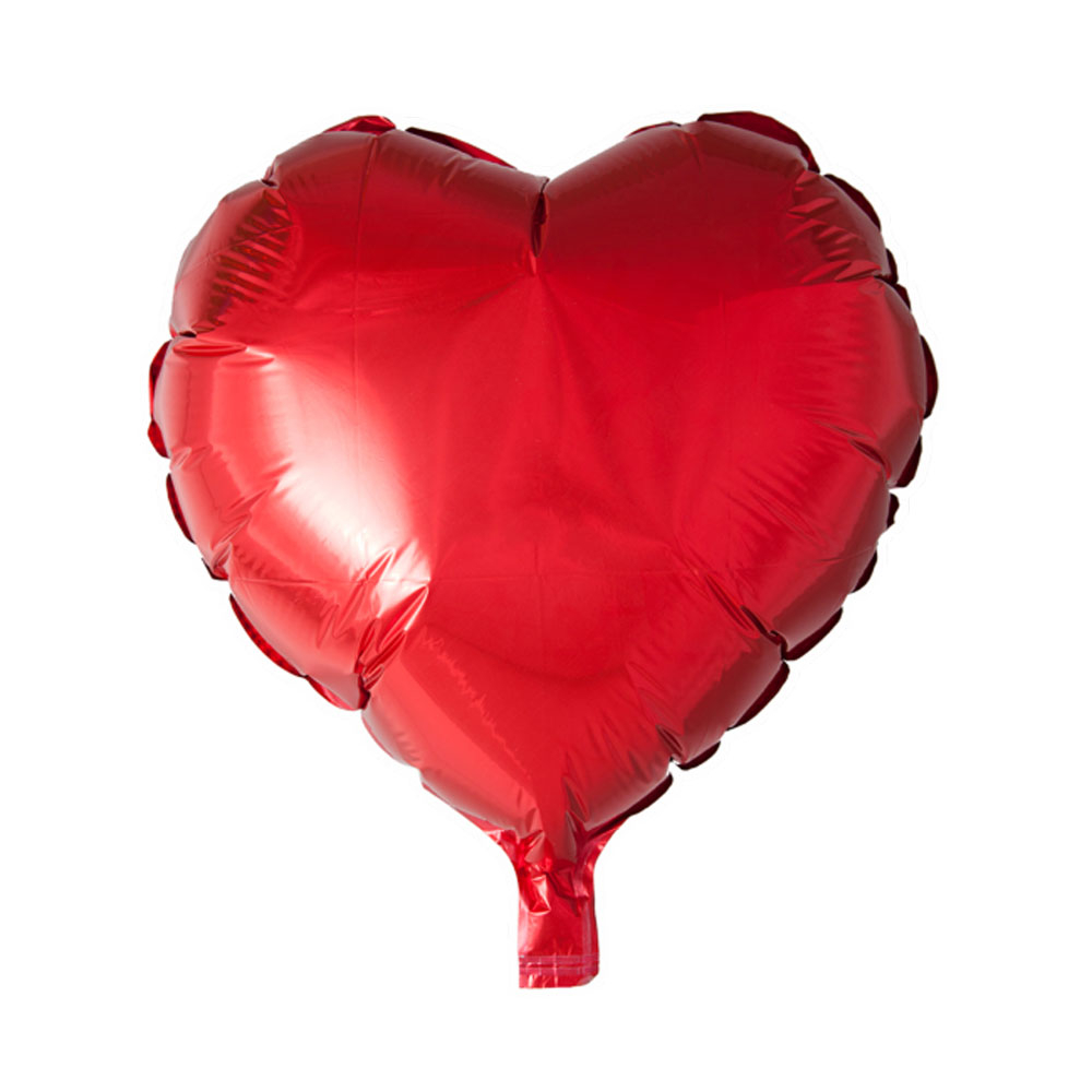 Rød Hjerteballon 46 cm – Perfekt til Festlig Dekoration!