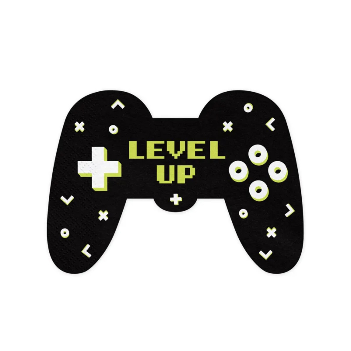 Gamepad Controller Servietter - 12x11,5x16 cm