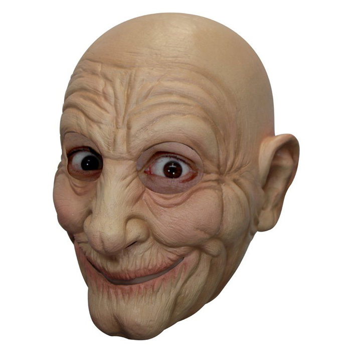 Sjov Gammel Mand Maske til Halloween Fest!
