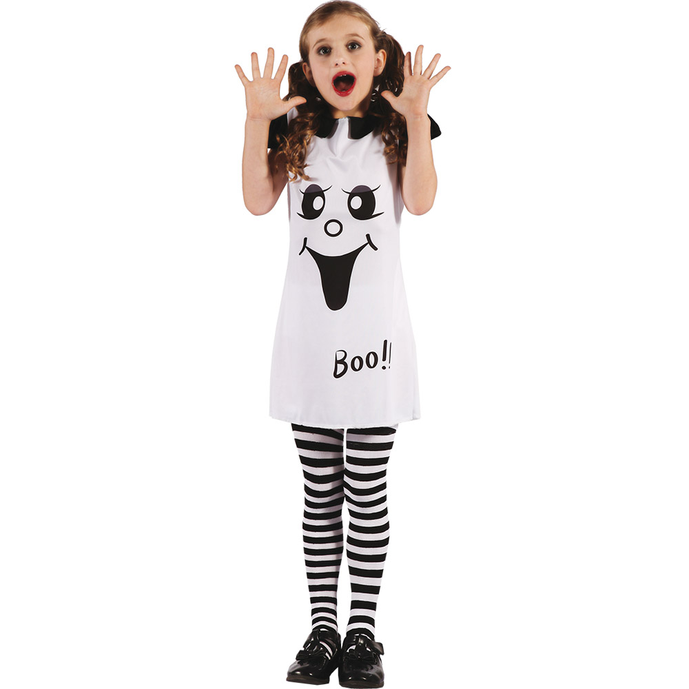 Sødt Spøgelseskostume til Børn – Halloween Fest Favorit