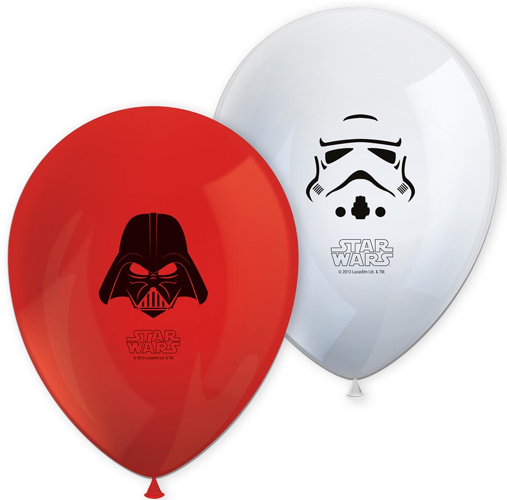Star Wars Balloner - Final Battle, 8 stk. til festlige dage