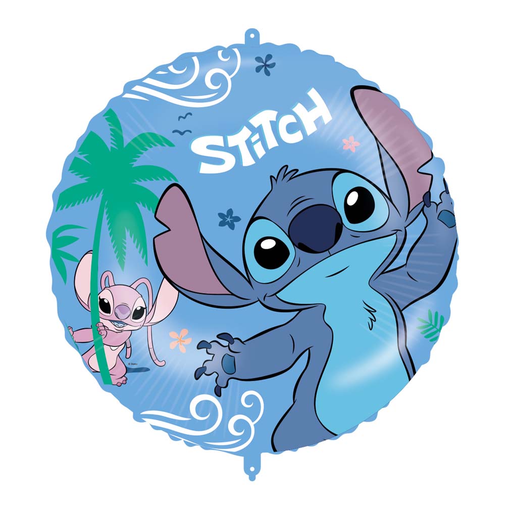 Stitch Folieballon 46 cm – Festlig Fødselsdagsdekorering