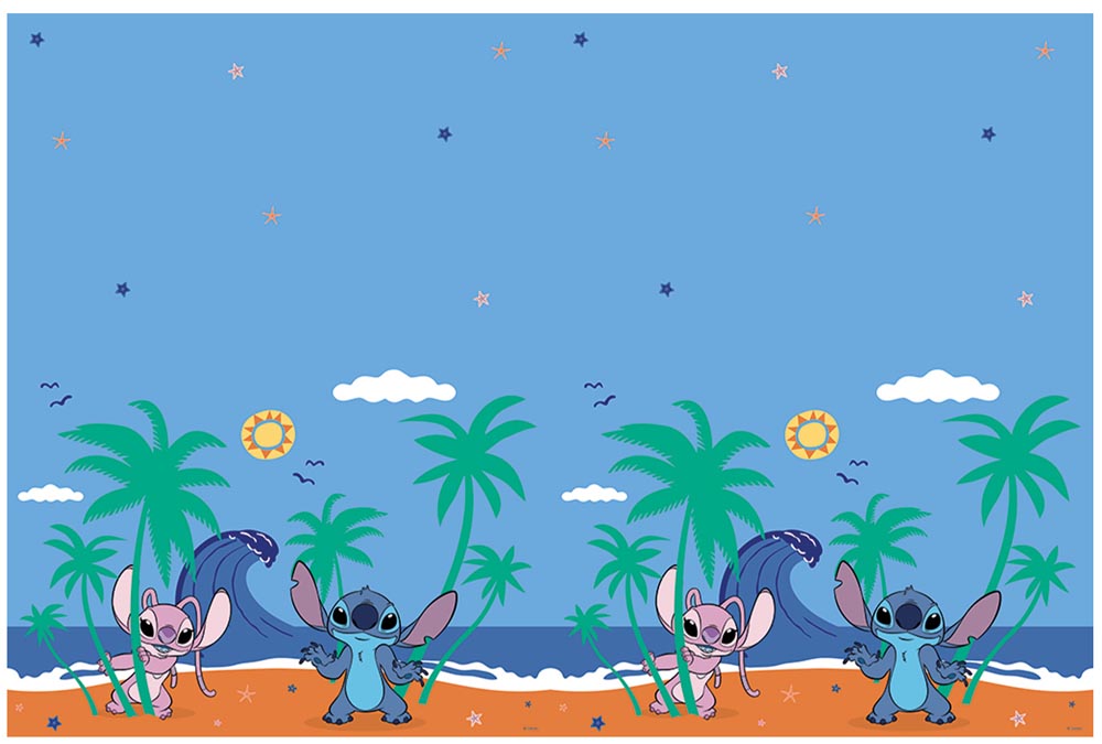 Stitch Plastikdug til Fødselsdagsfest – Disney Magi!