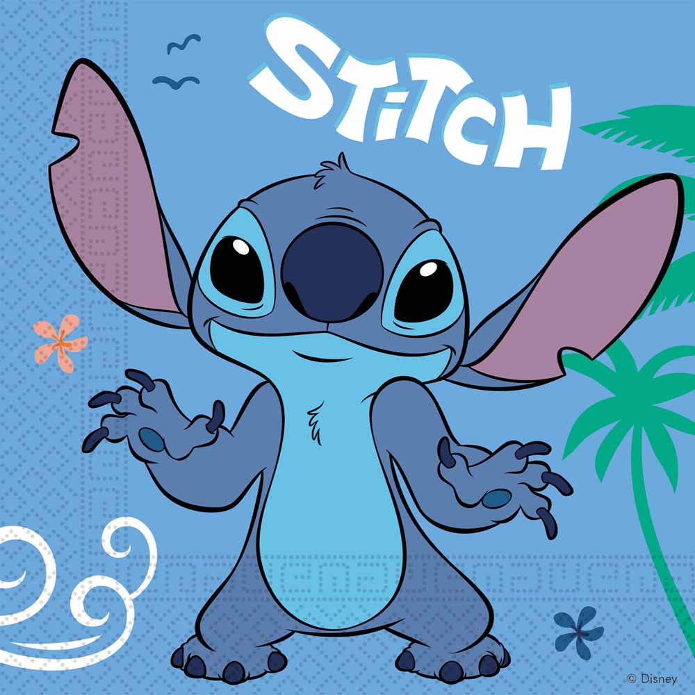Stitch Servietter 20 Stk – Uundgåelige til Festen!