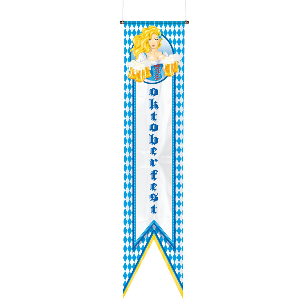 Oktoberfest Banner "Bier Festival" – Festlig Dekoration 40x180 cm