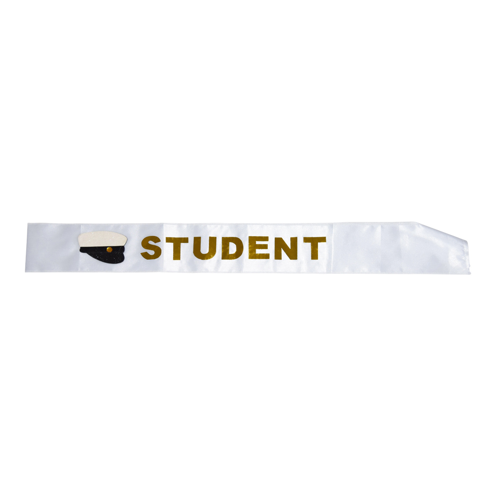 Elegant Guld Skærf til Studenterfest 2025 - Must-Have!
