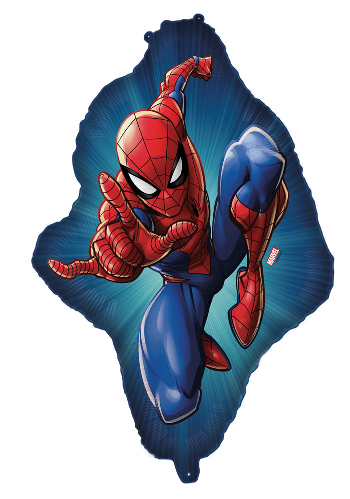 Super Størrelse Spider Man Folieballon til Børnefest