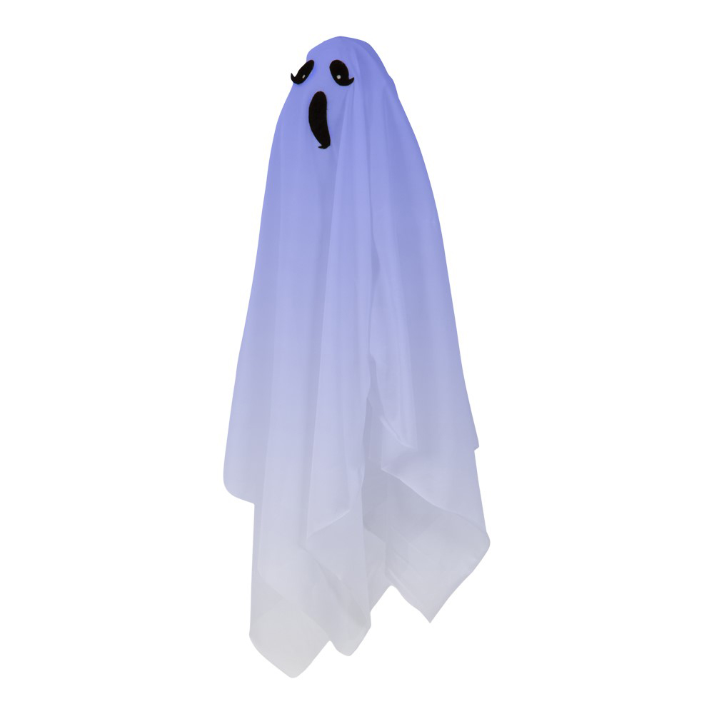 Svævende Halloween Spøgelse med Lys og Lyd - Uhyggelig Dekor!
