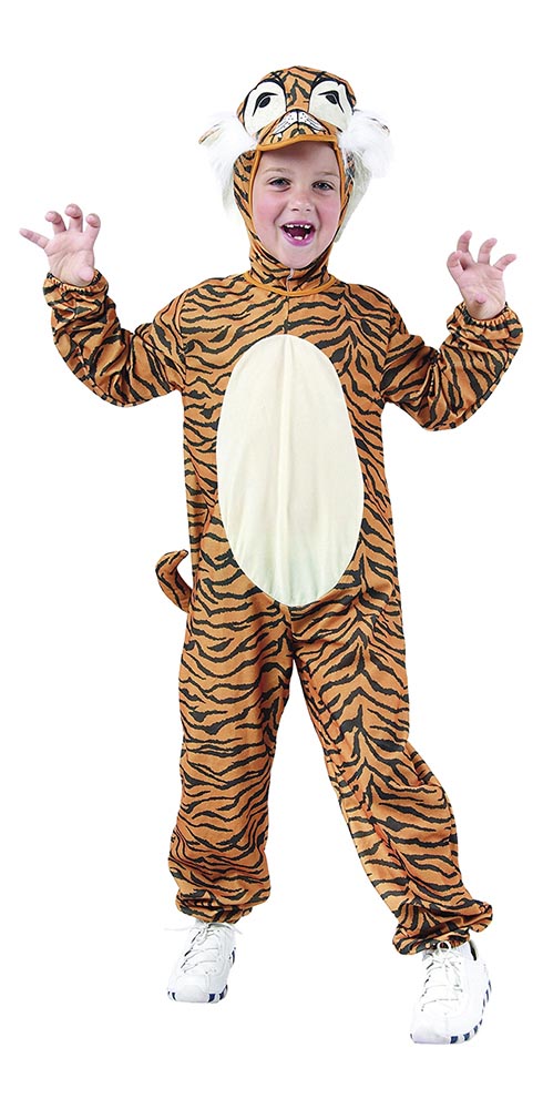 Tiger Børnekostume til sjove fester og fastelavn