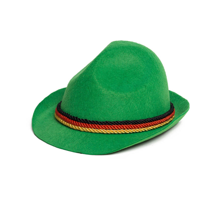Grøn Tyrolerhat til Oktoberfest - Unisex One-size