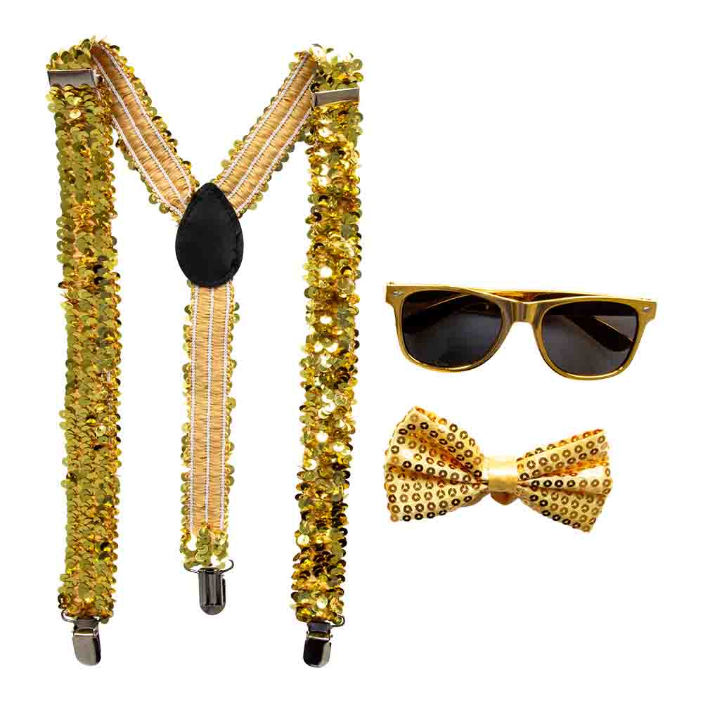 Guld Nytårs Festkit – Glitrende Glamour til Din Fest