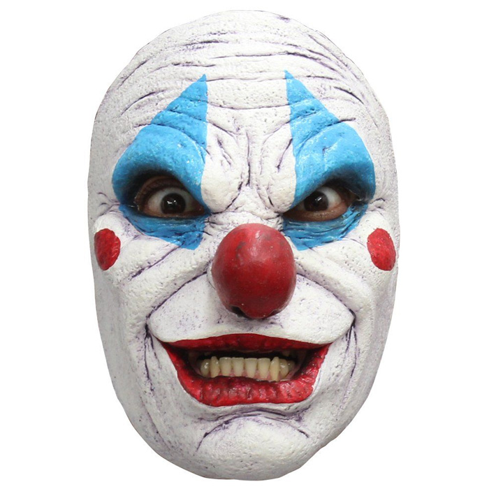Skræmmende Klassisk Klovne Maske til Halloween