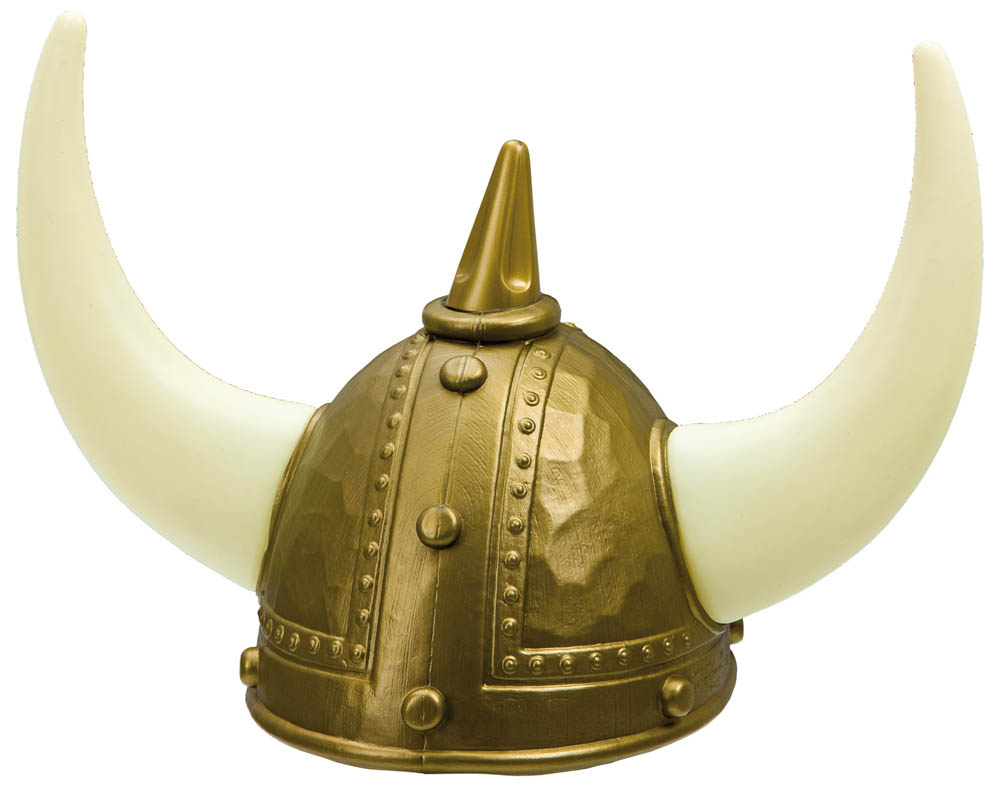 Autentisk Vikingehjelm med Horn – Ideel til Temafester!