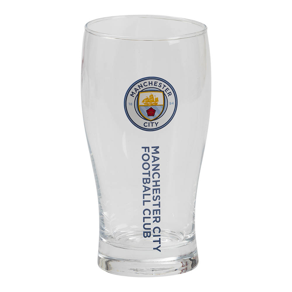Manchester City Ølglas 50cl – Den Perfekte Fan Gave!