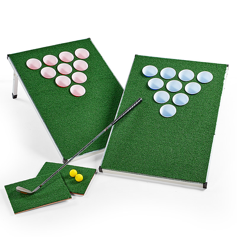 Beer Pong Golf Sæt fra Partyvikings - Festligt sjov!