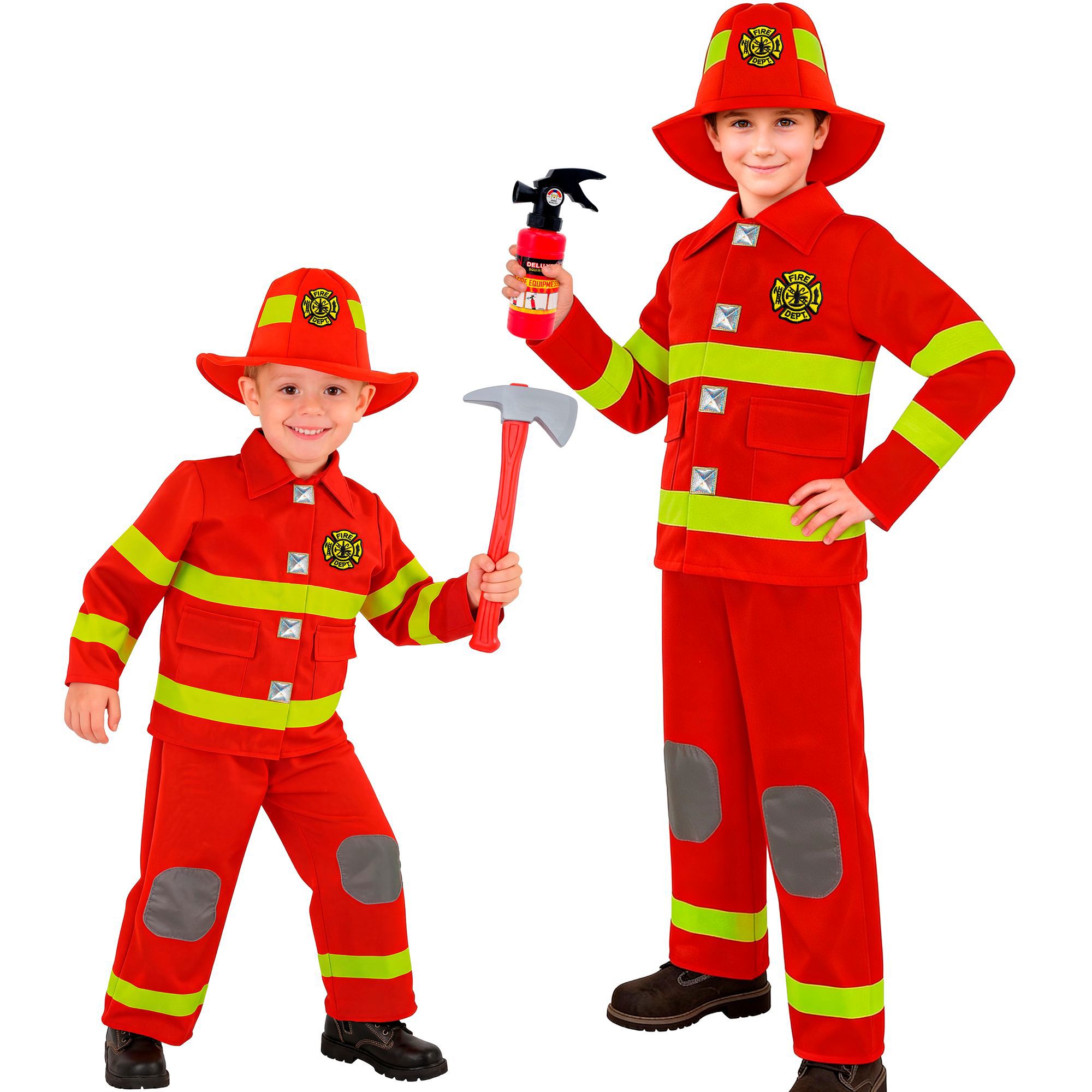 Brandmand Kostume Til Drenge