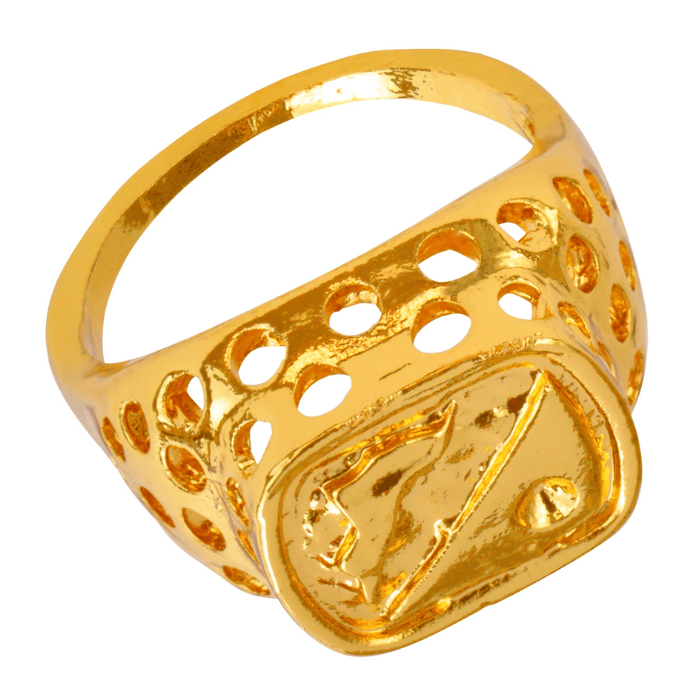 Chunky Guld Ring - Fantastisk Tilbud!