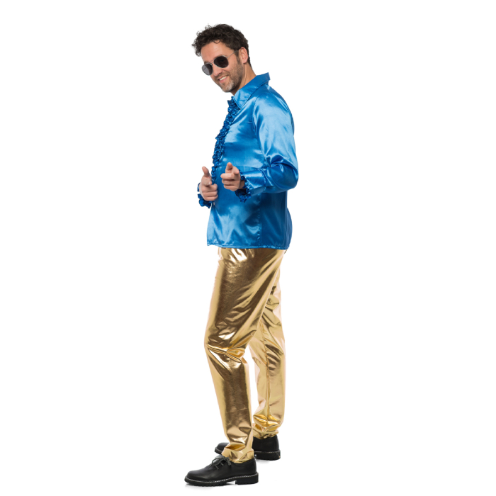 Disco Guld Bukser - Perfekte til Fest og Dansegulv!