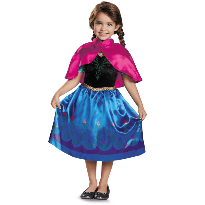 Disney Frost Anna Kostume til Børn - Fantastisk Tilbud!