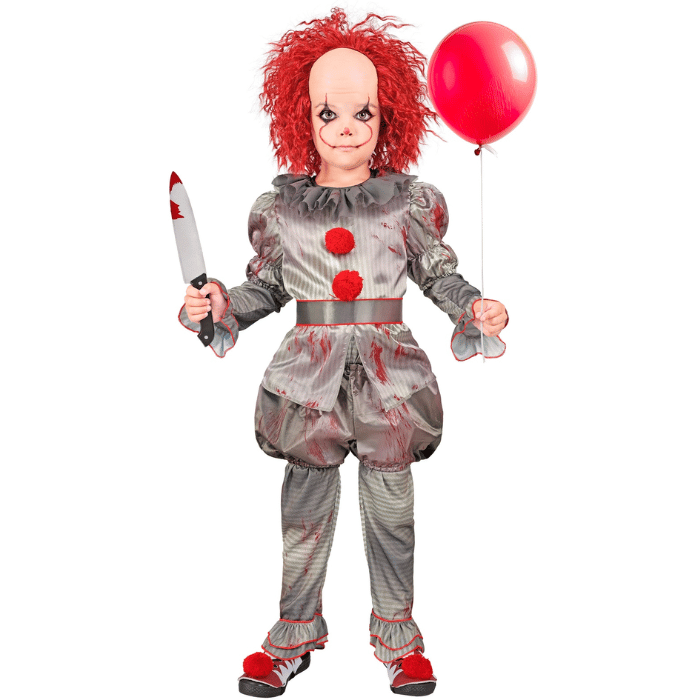 Dræber Klovn Kostume til Børn - Fantastisk Halloween Tilbud!