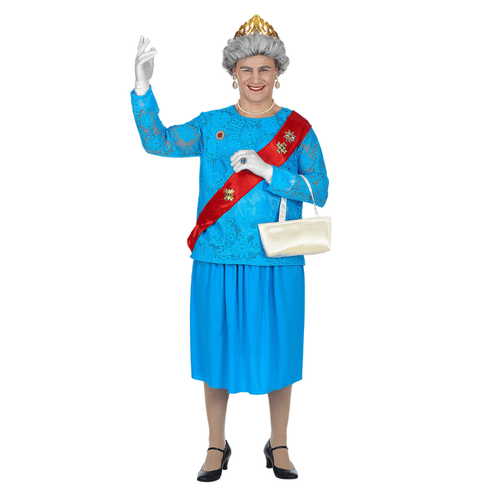 Dronning Kostume til Mænd - Fantastisk Tilbud!