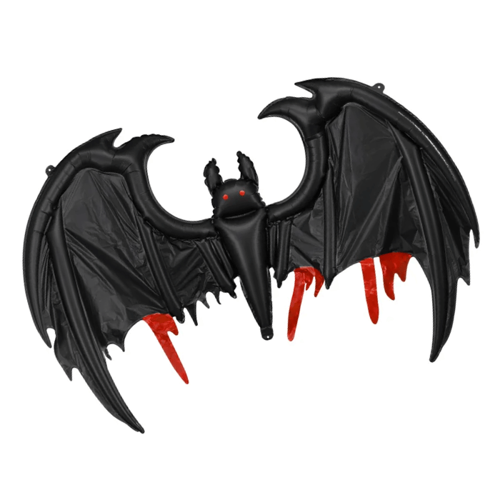 Flagermus Folieballon - Perfekt til Halloween Fest!
