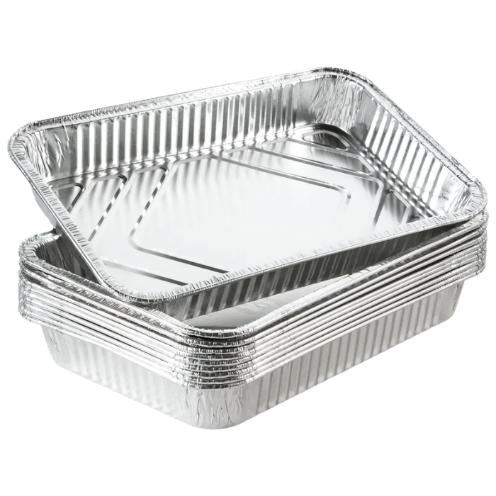 Foliebakker 10x21 cm - Perfekte til fest og madlavning