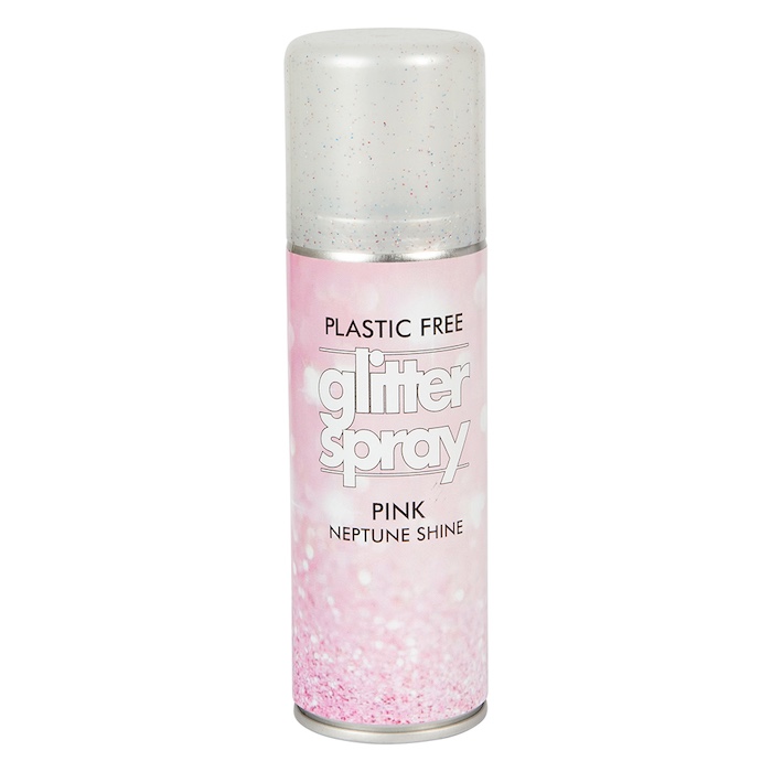Glitterspray til Krop og Hår - Pink til Festlige Anledninger