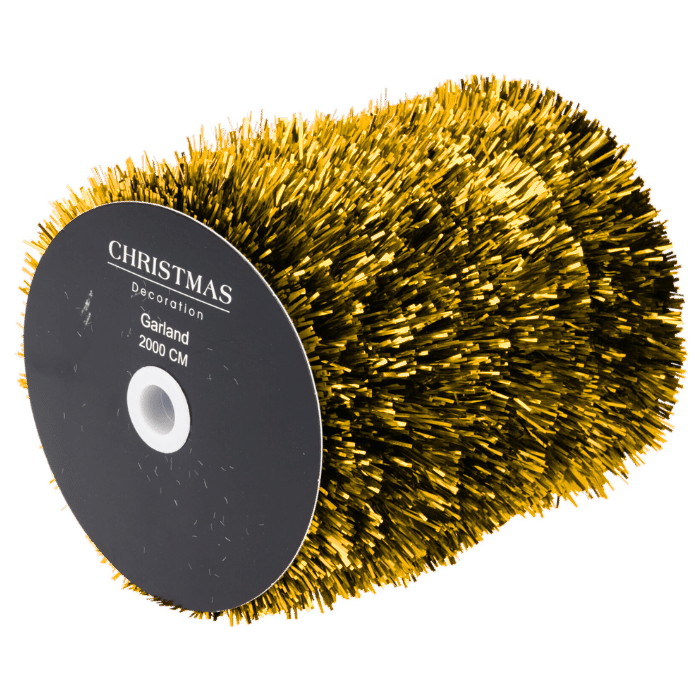Guld Tinsel Guirlande 20 Meter