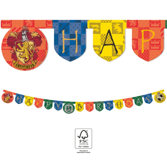 Harry Potter Fødselsdagsguirlande - Meter