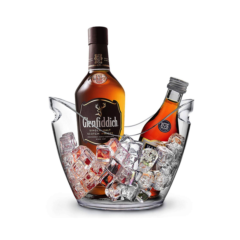 Klar Isspand Champagne Bowle   Liter