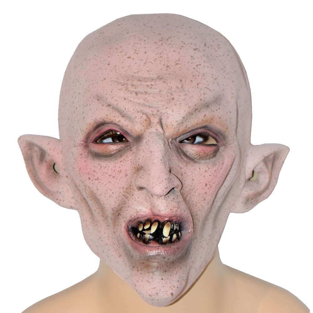 Skræmmende Vampyrmaske i Latex til Halloween Fest!