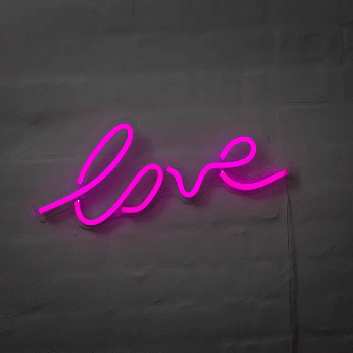 Kærlighed Neon LED Skilt - Perfekt til fest!