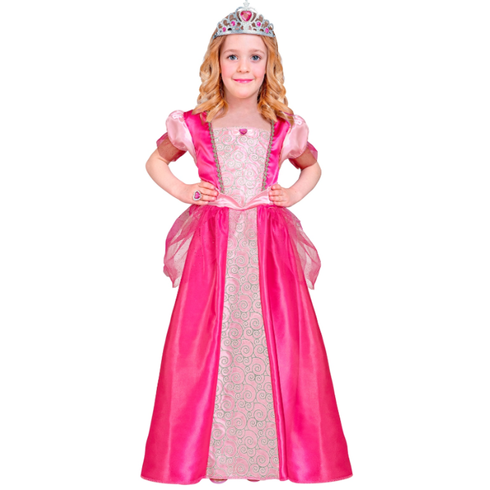 Lyserødt Prinsesse Kostume til Børn - Fantastisk Tilbud!