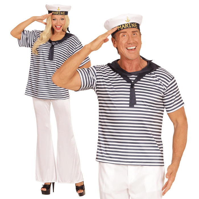 Matros Kostume til Unisex - Fantastisk tilbud!