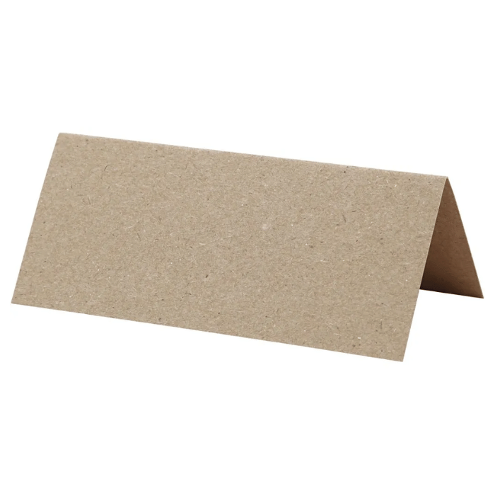 Natur Bordkort 20x9 cm - Perfekt til festlige anledninger