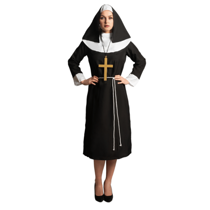 Nonne Kostume til kvinder - Fantastisk tilbud!