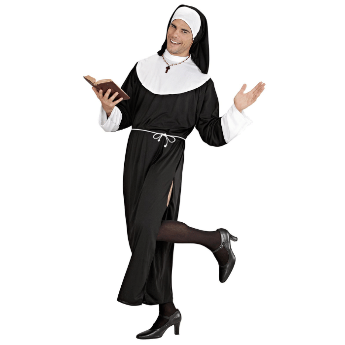 Nonne Kostume til Mænd - Perfekt til Fest og Halloween