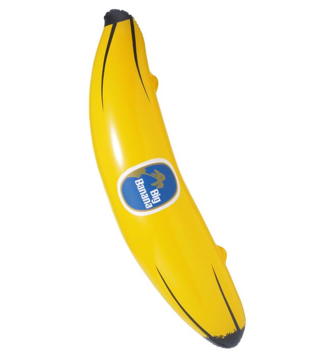 Oppustelig Banan - 100 cm til festlige anledninger