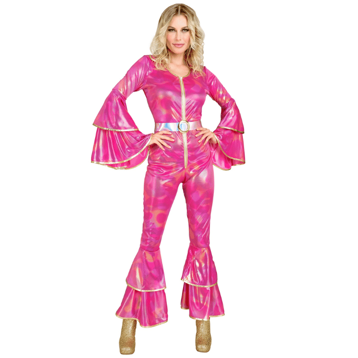 Pink Disko Kostume til Kvinder - Fantastisk Tilbud!
