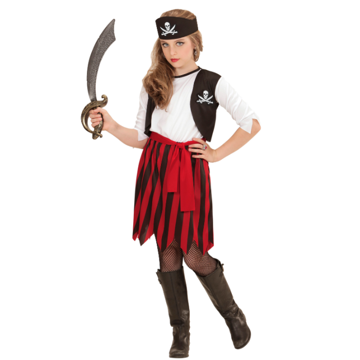 Piratpige Kostume Til Børn - Fantastisk Til Fest!
