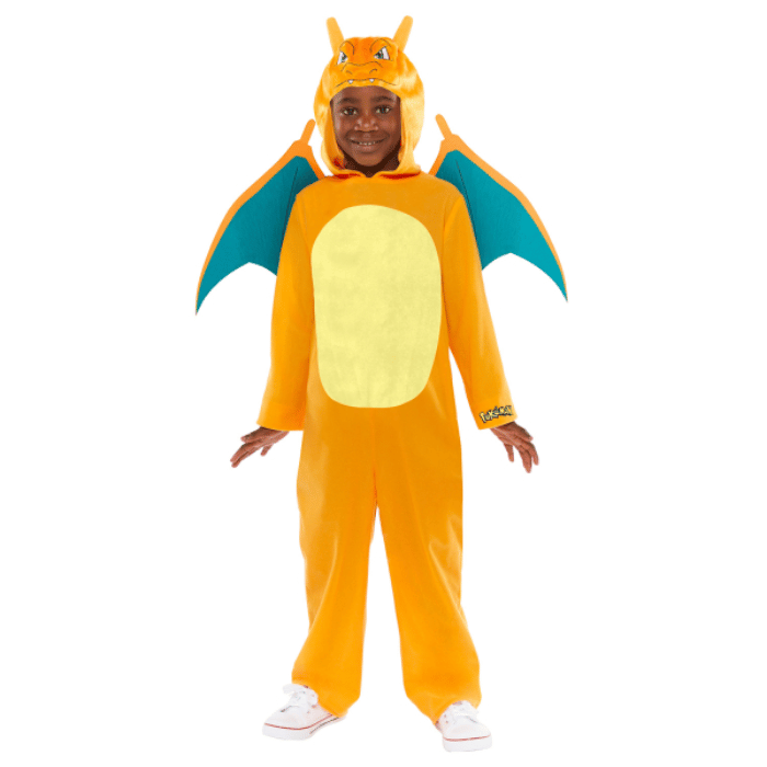 Pokémon Charizard Kostume til Børn - Fantastisk Tilbud!