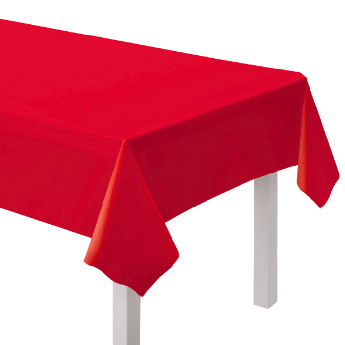 Rød Papirs Dug 120x180 cm - Perfekt til fest!