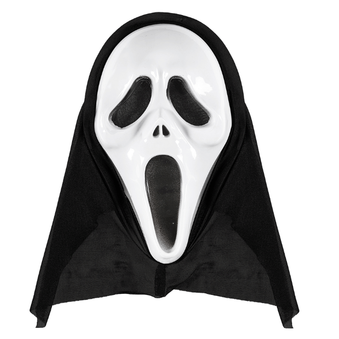 Scream Maske - Perfekt til Halloween og fest!