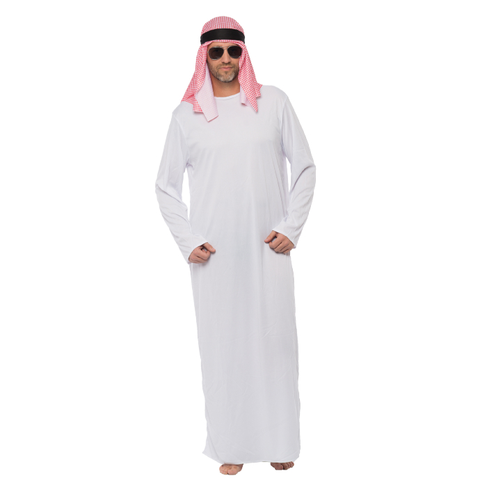 Sheikh Kostume i One-size - Perfekt til Festlige Anledninger!