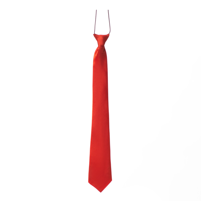 Rød slips 50 cm - Få et professionelt look!