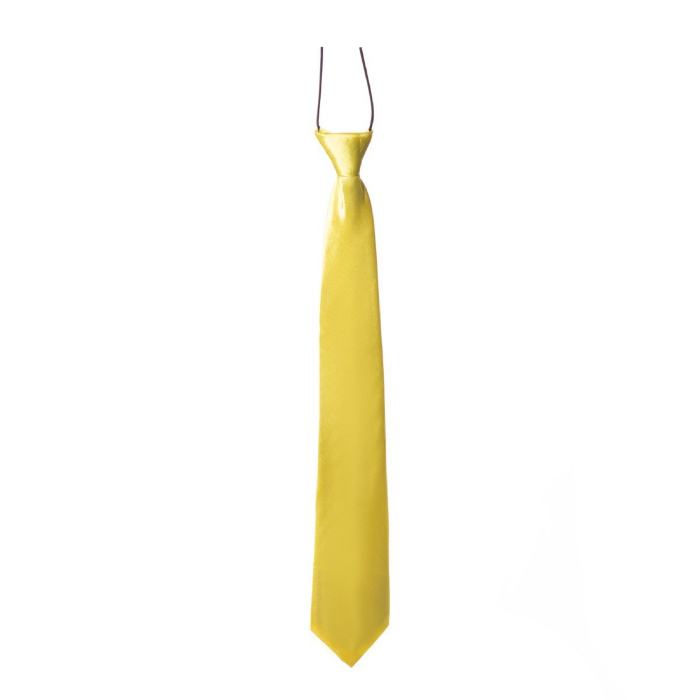 Neon Slips 50 cm - Gul til Festlige Anledninger