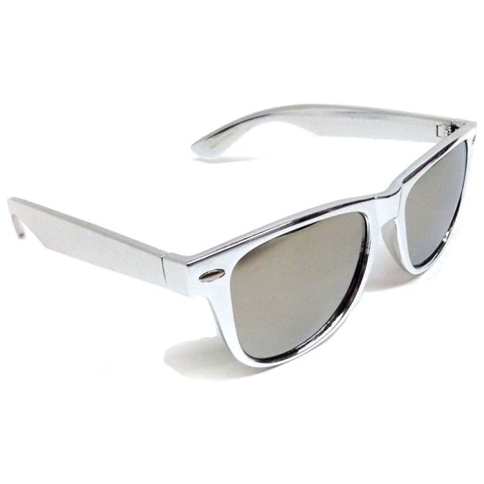 Solbriller Wayfarer Sølv Onesize