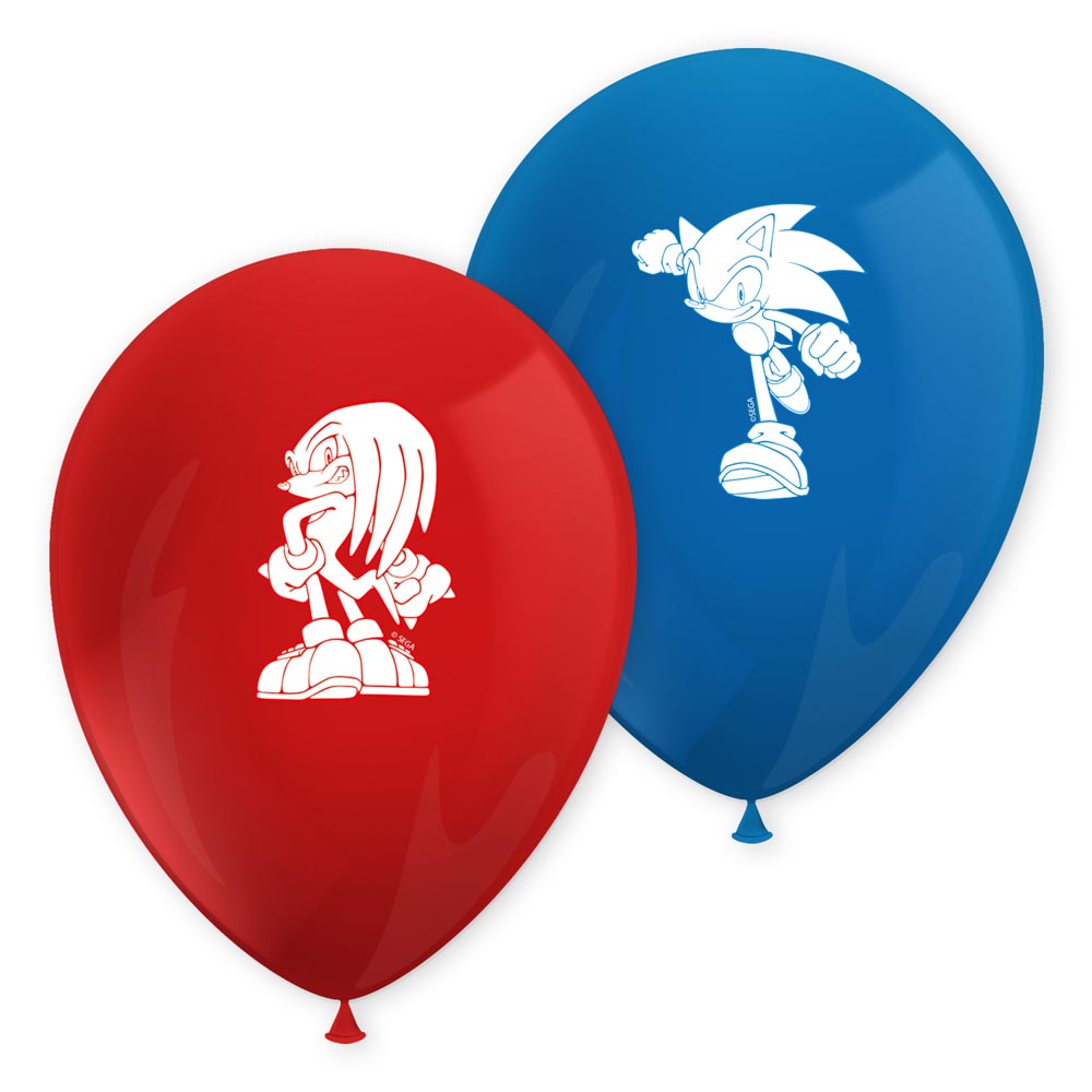 Sonic the Hedgehog Balloner - Festlige Dekorationer til Fester